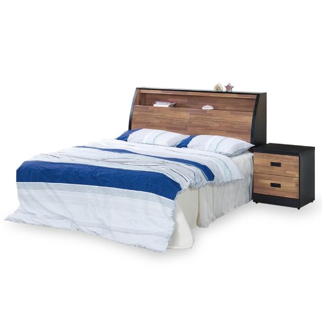 【時尚屋】本森積層木床箱型6尺加大雙人床-不含床頭櫃-床墊 G18-003-5+003-6(免運費 免組裝 臥室系列)