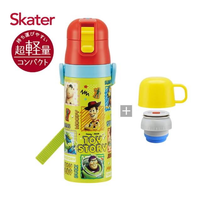【Skater】不鏽鋼直飲保溫水壺-迪士尼ToyStory(附杯蓋組)