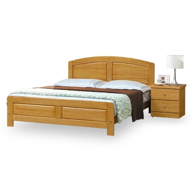 【時尚屋】艾麗莎5.2尺雙人床-不含床頭櫃-床墊 G18-072-3(免運費 免組裝 臥室系列)
