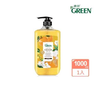 【Green 綠的】抗菌沐浴露-橙花燕麥(1000ml)