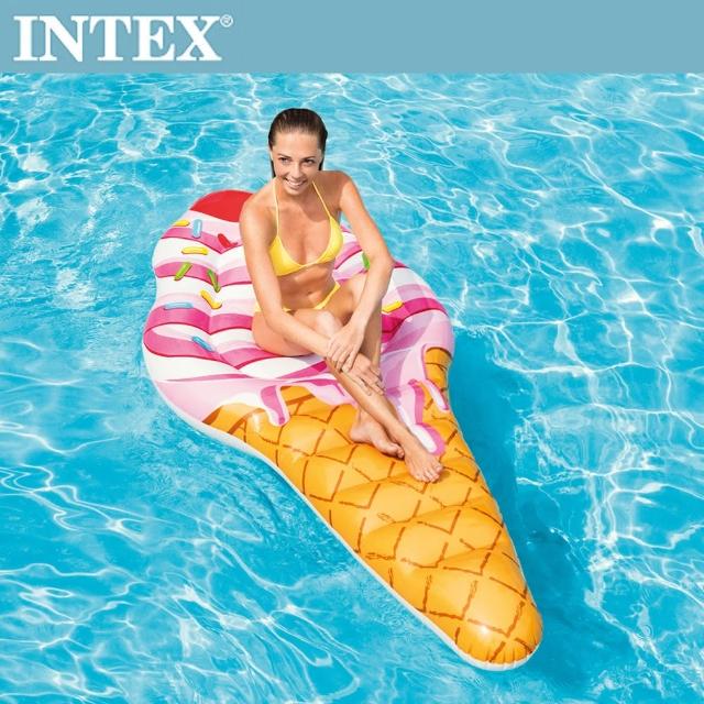【INTEX】冰淇淋浮排_224*107cm_適用:成人(58762)