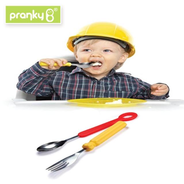 【Pranky B】工具造型湯匙叉子組(附收納盒)