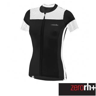 【ZeroRH+】義大利 Flap 女仕專業自行車衣(黑/白款 ECD0540_910)