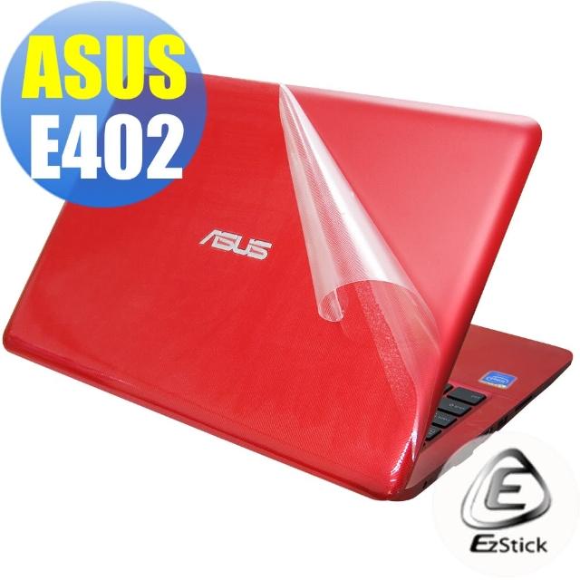 【Ezstick】ASUS E402 E402N E402NA E402M E402MA E402SA 二代透氣機身保護貼(含上蓋貼、鍵盤週圍貼)