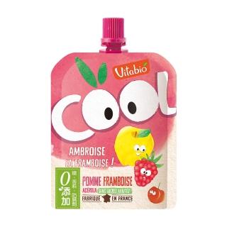 【法國VITABIO】生機優鮮果-蘋果覆盆莓香蕉(90g)