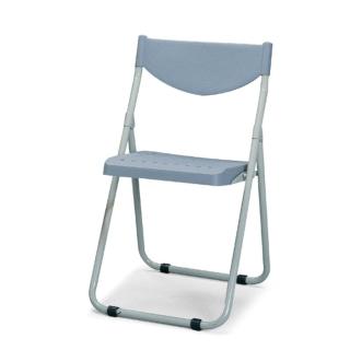 【ONE 生活】名特中信局烤漆塑鋼合椅(藍灰色塑鋼椅免組裝)