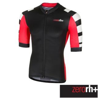 【ZeroRH+】義大利 Stratos 男仕專業自行車衣(黑/紅 ECU0414_391)