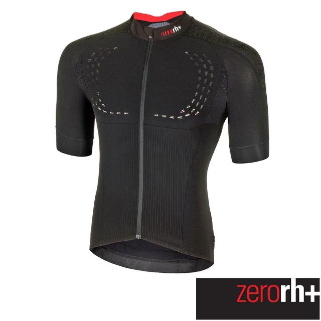 【ZeroRH+】義大利 Suprema AirX 男仕專業競賽自行車衣(黑/紅 ECU0403_930)