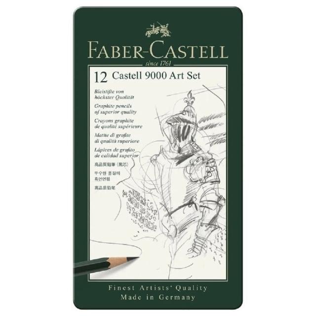 【Faber-Castell】119065G 高級素描鉛筆12入  聖誕禮物
