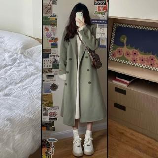【Pure 衣櫃】韓系高雅氣質西裝毛呢外套(時尚/舒適/百搭/KDCQ-652)
