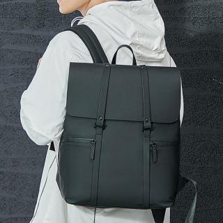 【MoonDy】後背包 雙肩包 書包 男生包包 通勤包 電腦包 減壓後背包 大容量包包 黑色包包 防水包