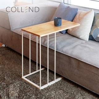【日本COLLEND】HAK 兩用式實木鋼製沙發邊桌/茶几-DIY(邊几/桌几/懶人桌)