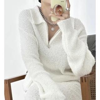 【SeasonsBikini】正韓製 2色拉鏈柔軟上衣 白/綠 -KK138(正韓拉鏈上衣)