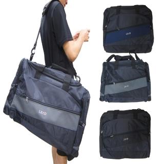 【SNOW.bagshop】旅行袋YKK大容量U型開口主袋+外袋共五層(MIT防水尼龍布附長背帶)