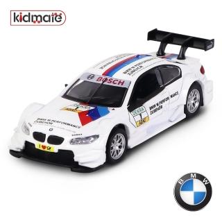 【KIDMATE】1:42彩繪合金車 BMW M3 DTM(正版授權 迴力車模型玩具車 賽車限定彩繪)