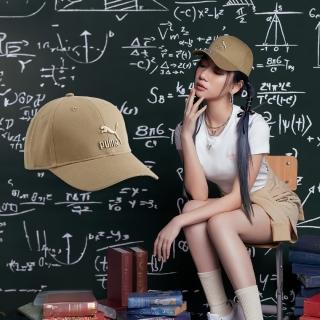 【PUMA】帽子 Archive Logo 男女款 棕 棒球帽 Julia 吳卓源 著用款 刺繡 可調式(022554-25)