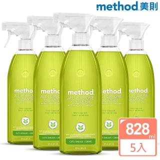 【method 美則】全效多功能清潔劑 – 萊姆海鹽 828ml(5入組)