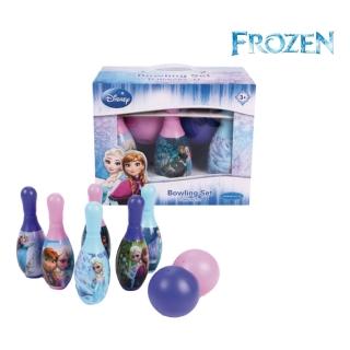 【Disney 迪士尼】冰雪奇緣保齡球玩具組