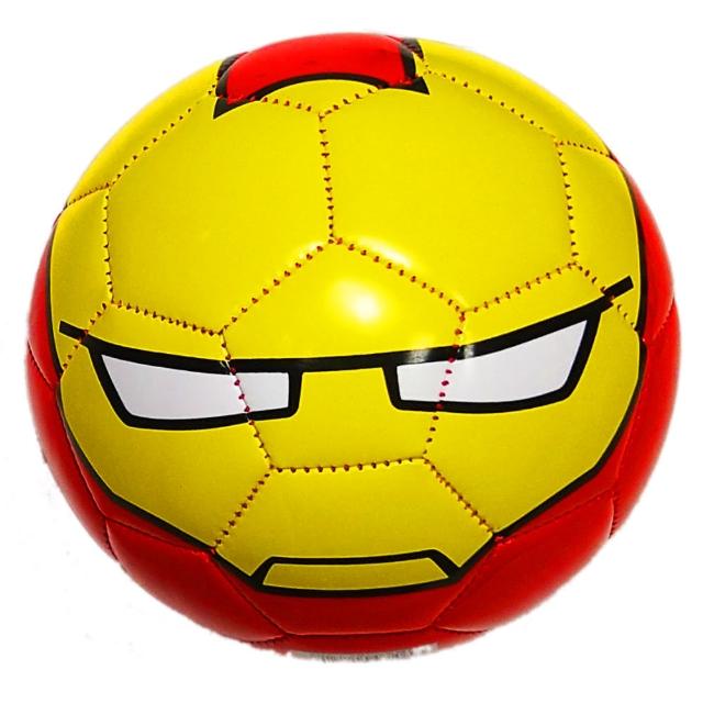 【Marvel 漫威】漫威正版授權鋼鐵人造型2號足球(平輸品)