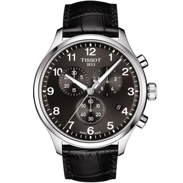【TISSOT 天梭 官方授權】TISSOT 天梭韻馳系列 Chrono XL計時手錶 畢業 禮物(T1166171605700)