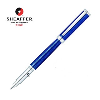 【SHEAFFER】INTENSITY王者系列 山脊紋半透藍亮漆 鋼筆(E0924353)