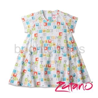 【美國ZUTANO】短袖洋裝~兒童款(花園帳篷-4歲)