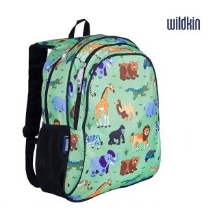 【Wildkin】兒童後背包/雙層式便利書包(野生動物園14080)