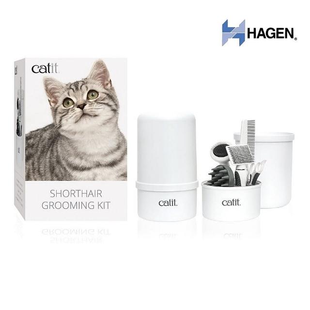 【HAGEN 赫根】短毛貓修容套組〈五件組〉(40000W)（貓用修容組）
