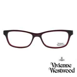 【Vivienne Westwood】光學鏡框經典龐克英倫風-暗紅-VW290 04(暗紅-VW290 04)