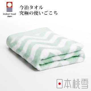 【日本桃雪】日本製原裝進口今治北歐浴巾(幸福綠 鈴木太太公司貨)