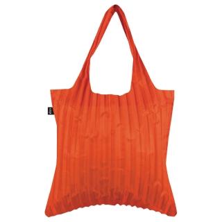 【LOQI】百褶包系列 - 橘 PLOR(購物袋.環保袋.百褶包.春捲包)