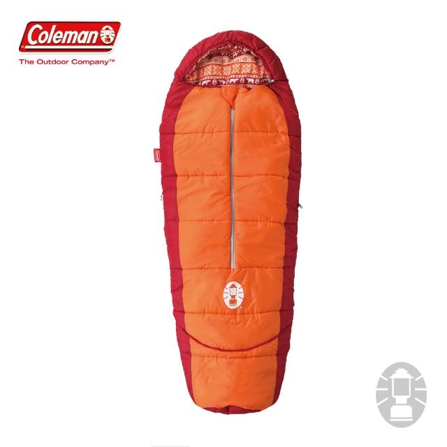 【Coleman】兒童可調式睡袋C4 / 橘色(CM-27271M000)