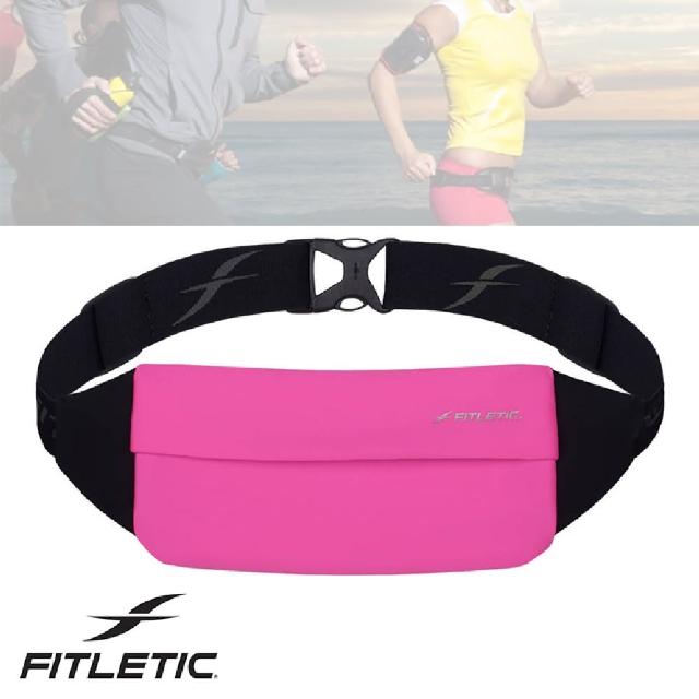 【Fitletic】Zipless運動腰包NZ01(腰包、路跑、休閒、輕量、夜光、運動)
