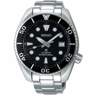【SEIKO 精工】PROSPEX系列相撲廣告款潛水機械錶 618年中慶(黑 6R35-00A0D SPB101J1)
