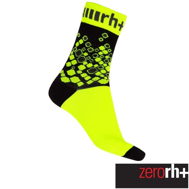 【ZeroRH+】義大利 FASHION LAB 15cm高筒運動襪(螢光黃 ICX9182_04P)