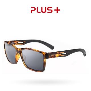 【PLUS+】C014專業級偏光太陽眼鏡(透明玳瑁色系)