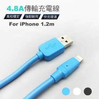 【H Power】iPhone Lightning 4.8A 高效快充傳輸充電線