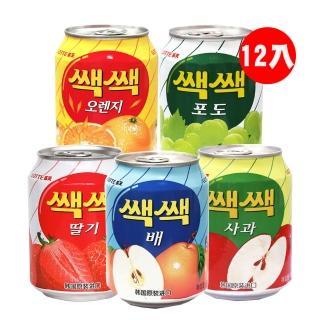 【Lotte樂天】果汁238mlx12入(口味任選)