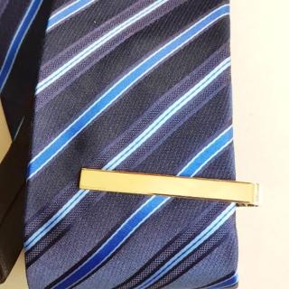 【拉福】領帶夾光面領帶夾領夾金(5.5cm)