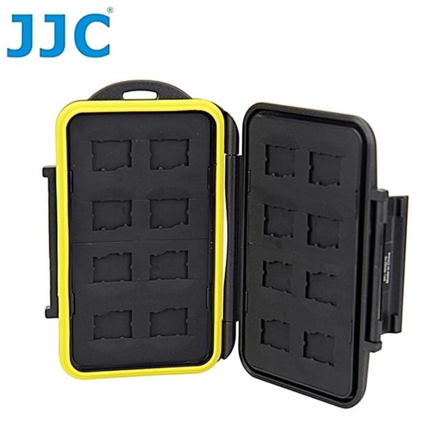 【JJC】記憶卡收納盒儲存盒適放共16張Micro SD卡 MC-MSD16(記憶卡保存盒 記憶卡保護盒)