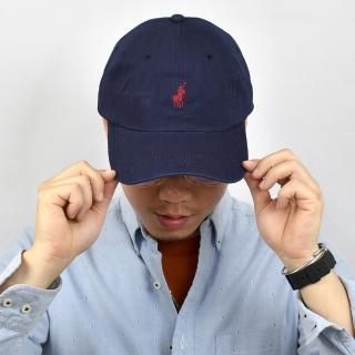 【玖飾時尚】老帽 騎馬刺繡素色棒球帽(帽子)