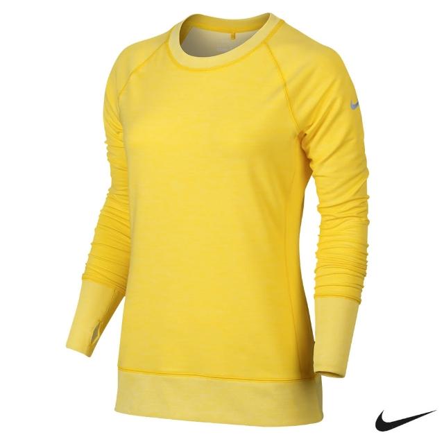 【NIKE 耐吉】Nike Golf 女性保暖內搭衣 -黃 744378-741