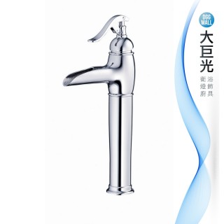 【大巨光】韓國陶瓷心古井式出水口造型臉盆單孔單槍水龍頭(TD-59)