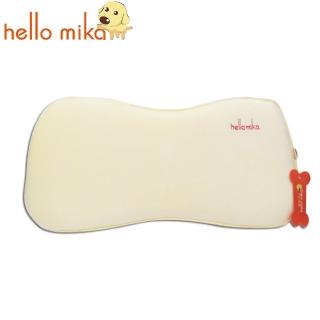 【hello mika 米卡】嬰幼兒天鵝絨回彈骨頭枕