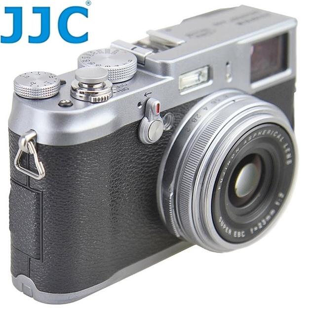 【JJC】金屬製相機11mm快門鈕 灰色 SRB-C11GR(快門按鈕 機械快門線孔)