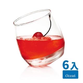 【WUZ 屋子】Ocean Cuba無鉛玻璃錐底杯6入組(270cc/不倒杯)