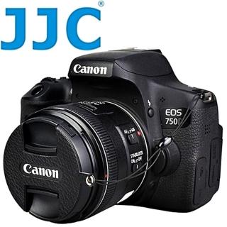 【JJC】真皮蒙皮貼52mm鏡頭蓋防丟繩 CS-C52(真皮鏡頭蓋貼皮)