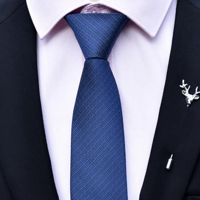 【拉福】領帶6cm中窄版領帶精工手打領帶(多色)