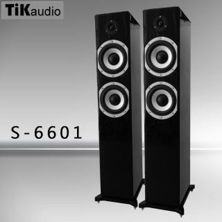 【TiKaudio】S-6601(落地型主聲道喇叭 黑)