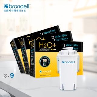 【Brondell】美國邦特爾 八周全效濾芯（9入）